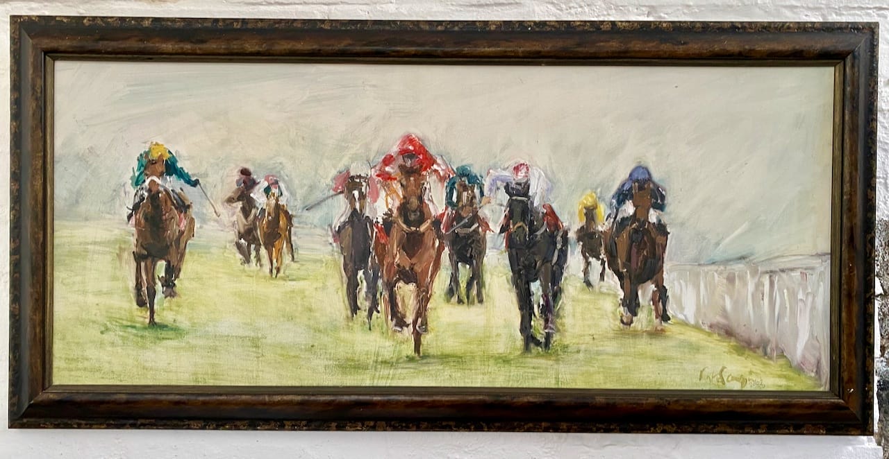 fighting finish framed