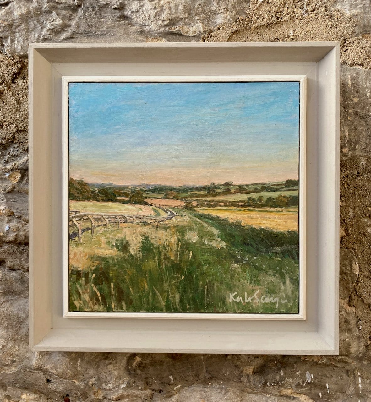 Gallops Hinton St Mary Framed