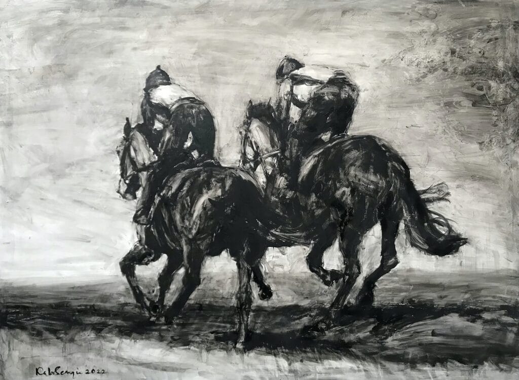 Monochrome (Gallops) IX