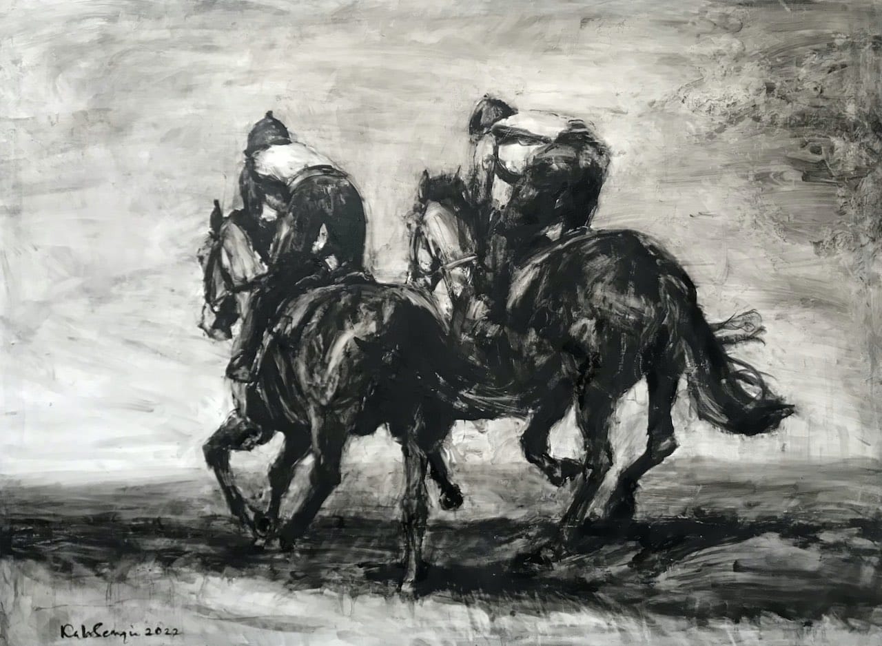 Monochrome (Gallops) IX