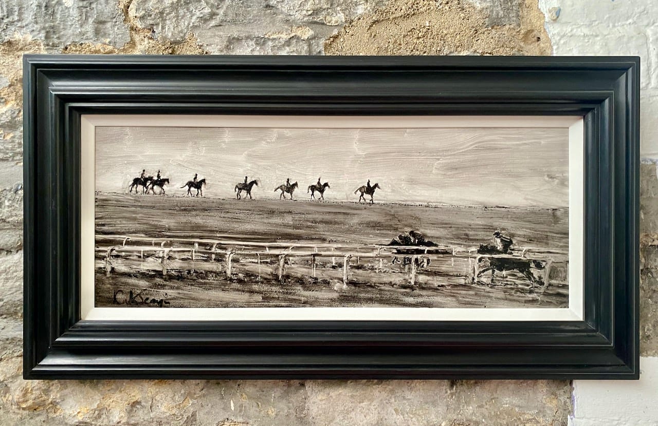 monochrome warren hill i framedl