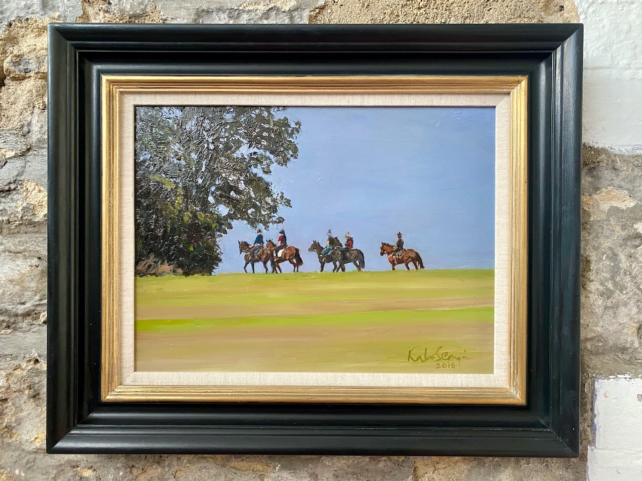 morning exercise framed