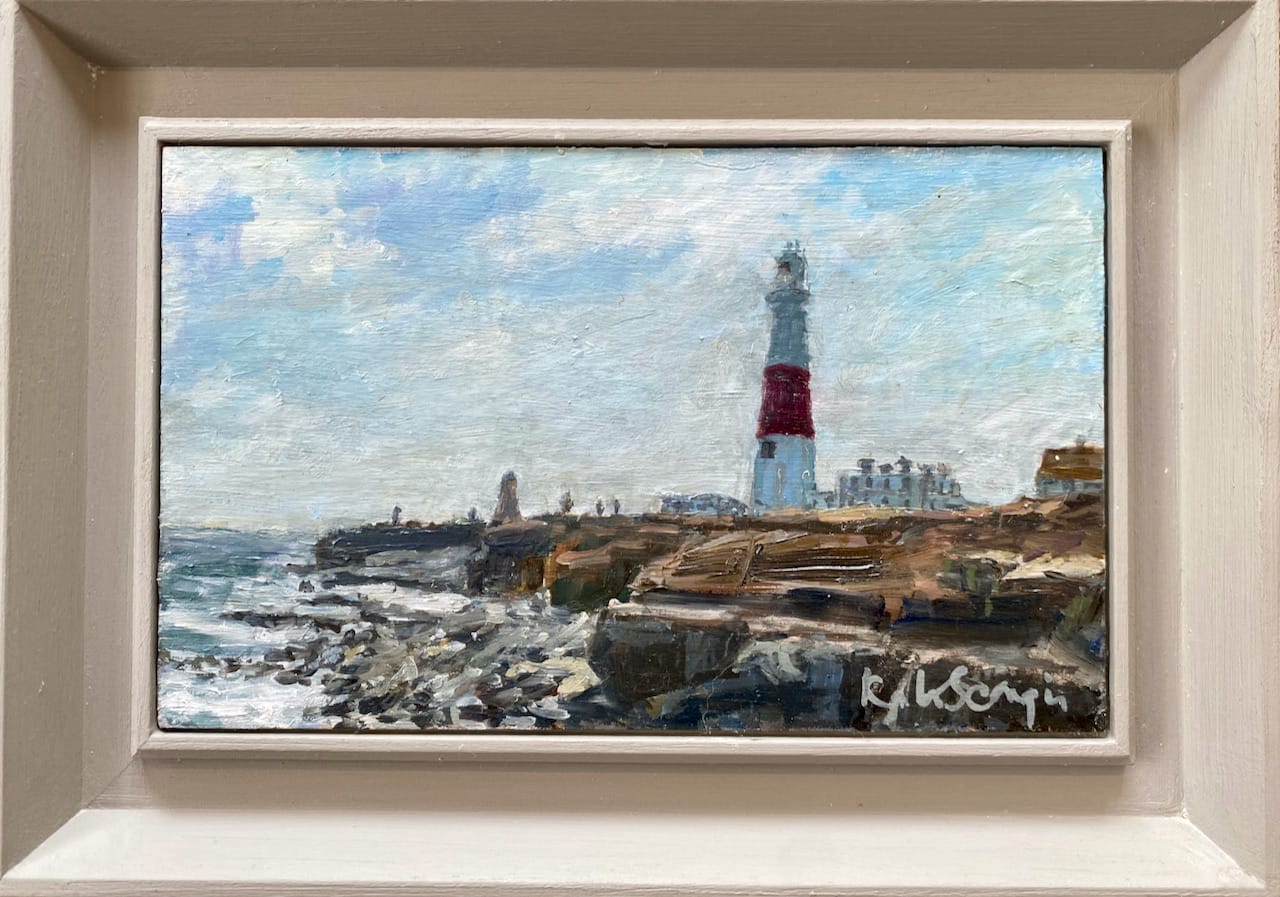 Portland Lighthouse Framed