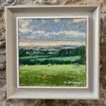 sunset in hinton st mary ii framed