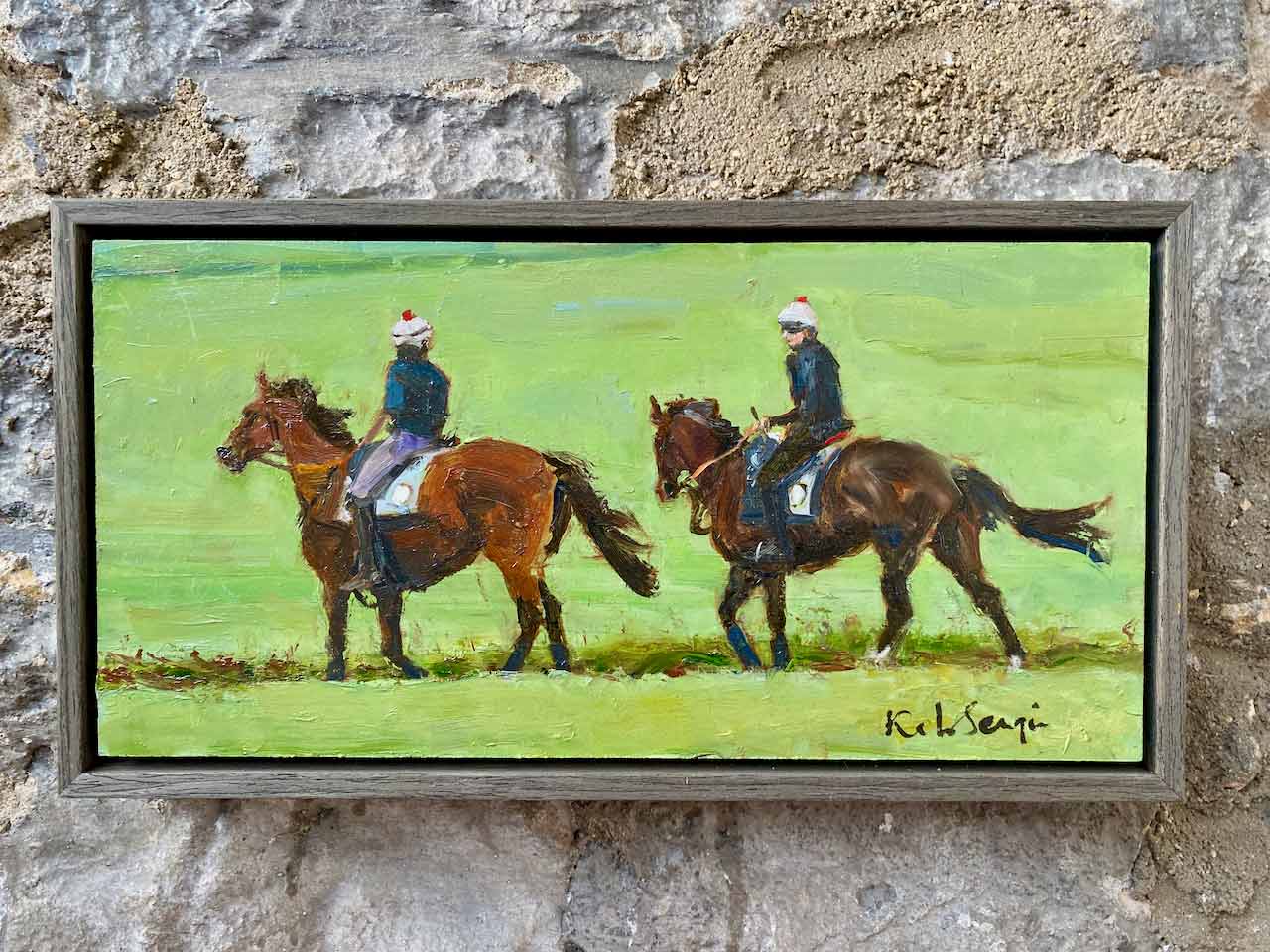 warren hill ii framed